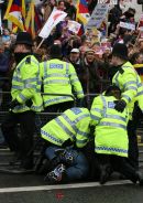 Olympic Torch Protest